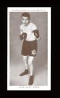 1938 WA&AC Churchman Boxing Personnalités Set-Break # 4 Jack Kid Berg VG-VGEX