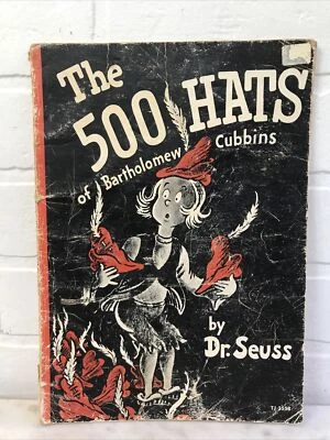 Vintage The 500 Hats Of Bartholomew Cubbins By Dr. Suess Paperback Book - Image 1 of 4