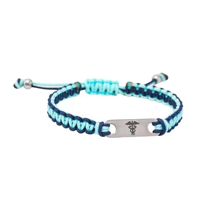 Medizinisches Armband Damen Personalisierter Diabetes Epilepsie Fusion - Bild 1 von 4