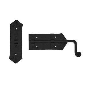 Cast Iron Sliding Door Latch Heavy Duty Safety Gate Bolt Lock Shed Barn Hardware - Picture 1 of 7