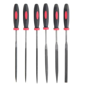 Project Source 6-Piece Needle File Set With Handles NEW - Picture 1 of 5