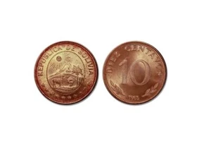 Collection of 40 Bolivia KM188(U) 10 Centavos Coins ๐ง๐ด Free Shipping!!!! - Picture 1 of 1