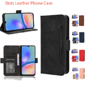 Funda de teléfono de cuero con textura de becerro para Samsung A05s 4G - Imagen 1 de 44