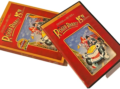 Who Framed Roger Rabbit 25TH Anniversary Disney Blu-ray DVD 2-Disc Set NEW Foto 1 de 4