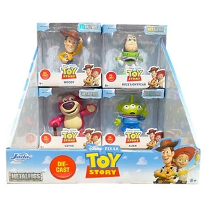 Disney Pixar MetalFigs - Toy Story - Personaggi Woody, Buzz - Set completo di 4 - Foto 1 di 17