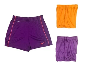 Pantalones cortos de malla para mujer Nike, Dri-Fit, cortos de gimnasio de fútbol, ​​entrepierna de 3,5", 598017, $25 - Imagen 1 de 6