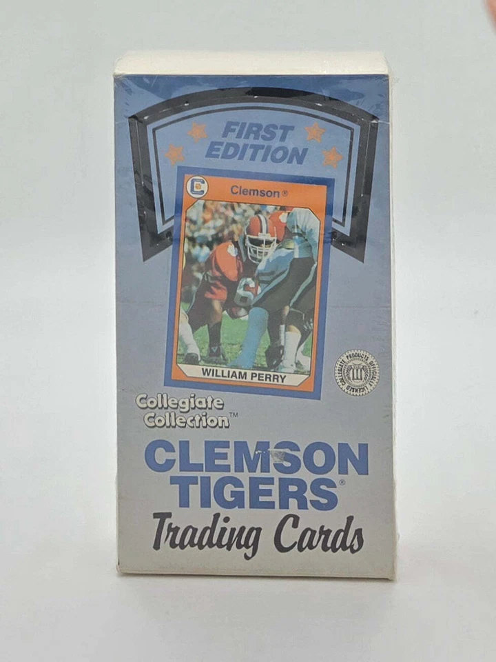 1990 Collegiate Collection Clemson Tigers All-Time Greats Football Card Box - Image 1 of 2