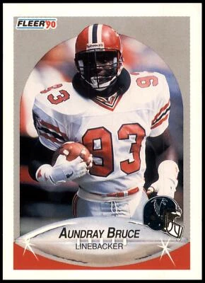 Aundray Bruce #371 1990 Fleer - Image 1 of 2