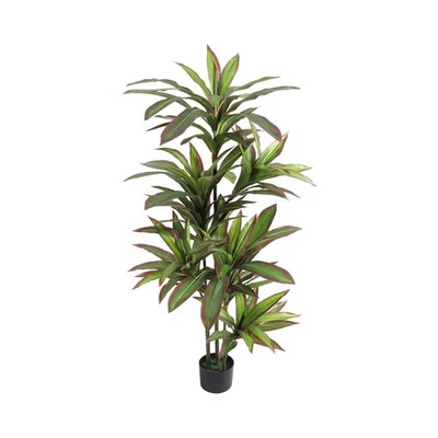 120cm /150cm Kunstpflanze groß im Topf Künstliche Dracaena-Pflanze Dekorative  - Bild 1 von 4