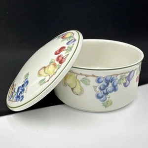 VILLEROY & BOCH  Melina (1) 4 1/2” Large Candy Box & Lid Porcelain    •PRISTINE• - Picture 1 of 15