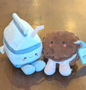 Hallmark Better Together Milk and Cookie Magnetic Plush Set Stuffed Toy NEW - Picture 1 of 5