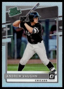 2020 Donruss Optic Rated Prospects Holo Prizm Andrew Vaughn Chicago White Sox - Bild 1 von 2