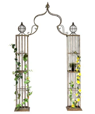 Rosenbogen Metall Kletterhilfe 93969 Gartenbogen Rankhilfe Rankgitter Torbogen - Bild 1 von 4