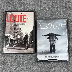 Louie DVD Set Complete Seasons 3 & 4 FX Series Comedy TV Show 2 Disc Sets - Foto 1 di 9