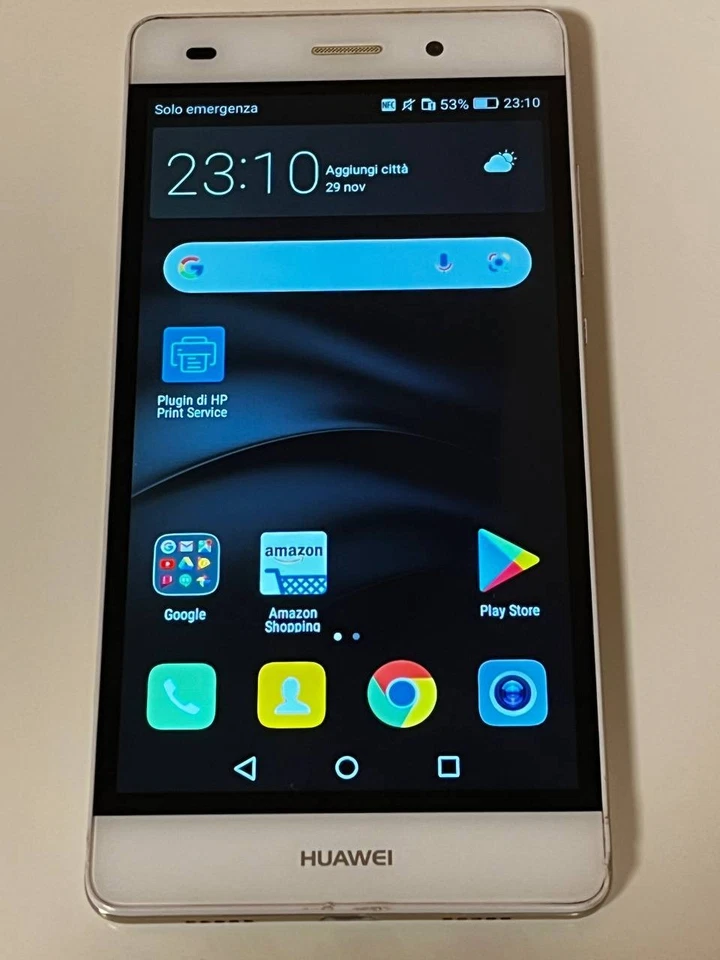 Huawei P8 Lite bianco ALE-L21 – 16GB – Buone condizioni – Sbloccato - Immagine 1 di 4