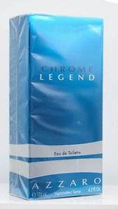 Chrome Legend by Azzaro, 4.2 oz eau de toilette Spray for Men NEW, SEALED - Picture 1 of 2