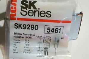SK9290 NTE5461 ECG5461 LOT OF 5 PCS SCR USA FREE SHIPPING - Picture 1 of 1