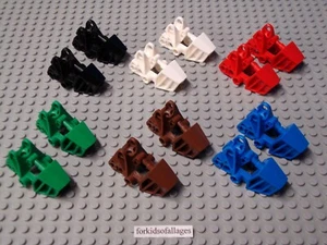 Lego Bionicle Fuß mit Kugelgelenk Sockel 3x6x2 Teil 32475 FARBE AUSWÄHLEN (x2 Fuß) - Bild 1 von 7