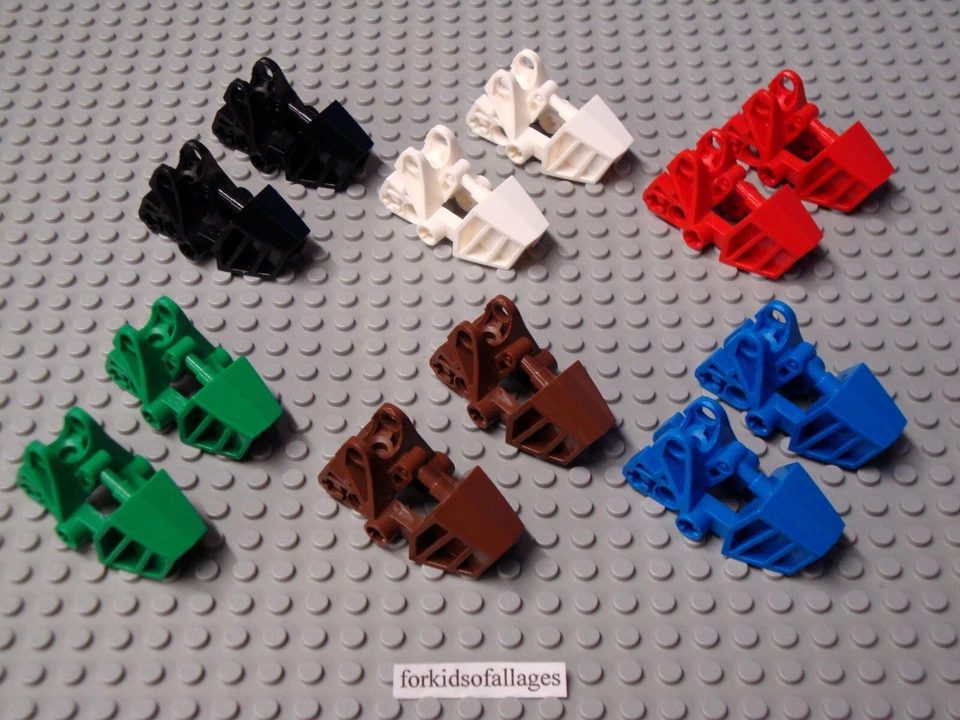 Lego Pie Bionicle con Enchufe de Rótula 3x6x2 Parte 32475 ELIGE COLOR (x2 Pies) Foto 1 de 1