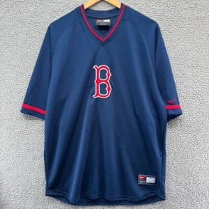 Vintage Boston Red Sox Nike Trikot Herren Large Blau - Bild 1 von 11