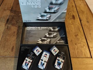 Coffret Set 3 Porsche 956 LH Winner 24H Le Mans 1982 HPI Racing 1/43 - Foto 1 di 3