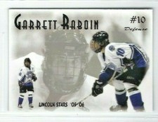 2005-06 Lincoln Stars (USHL) Garrett Raboin