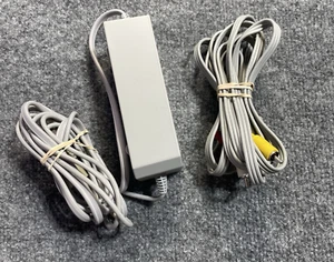 Nintendo Wii Netzteil OEM AC Adapter Kabel Brick AV Kabel RVL-OO1 getestet - Bild 1 von 6