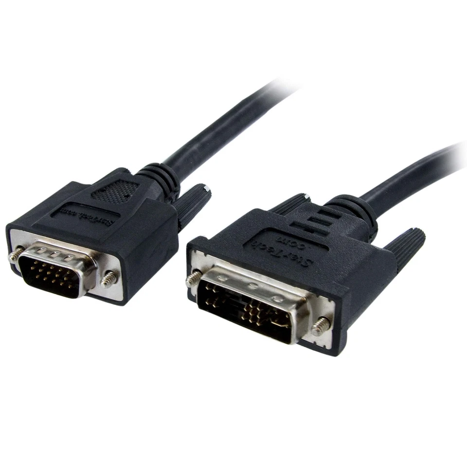 DVI-I Auf VGA, DVI-I 24+1 Auf VGA 5m 15ft Adapter Kabel - Bild 1 von 1