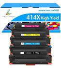 4 Pack TRUE IMAGE Compatible 414X Toner Cartridge Replacement for HP 414X W2020X