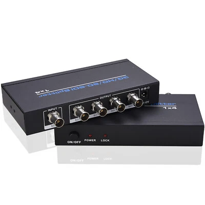 3G/HD/SD-SDI Splitter 1x4 Camera Accessories Video Converter Part - Image 1 of 4