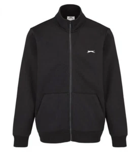 Chaquetas de chándal Slazenger con cremallera completa para hombre negras talla XXL #REF90 - Imagen 1 de 4
