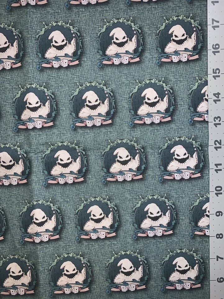 Nightmare Before Christmas Oogie Custom Fabric Fat Quarter 18”x28” Cotton Woven - Image 1 of 1