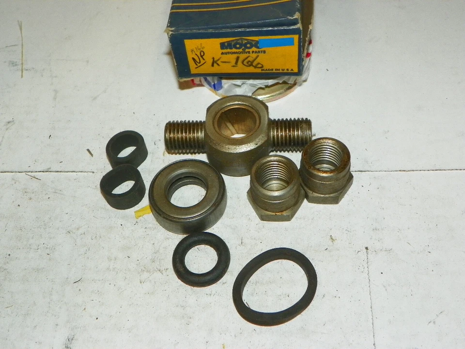 Pin pivote exterior brazo de control Nash 40 60 1949 1950 NOS Moog k166 hecho en EE. UU. Foto 1 de 1