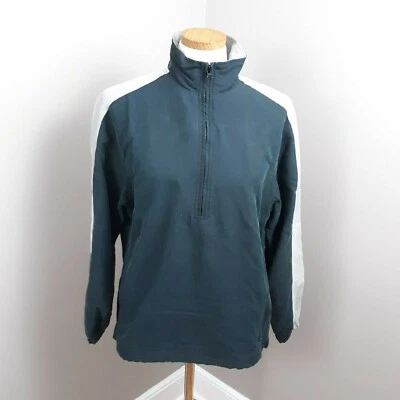 Forresters Golf Pullover Womens Small Black Gray 1/2 Zip High Neck Jacket - Image 1 of 3