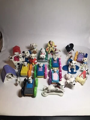 101 Dalmations McDonald’s Happy Meal Toys & Disney Figures lot of 22 Cruella Dog - Image 1 of 4