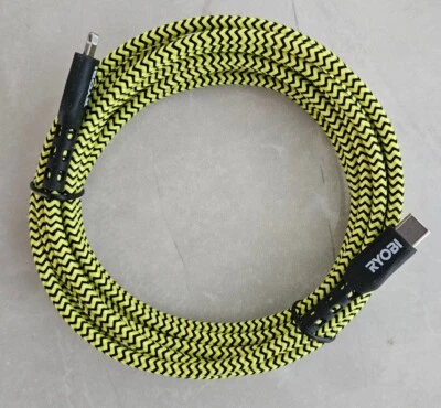 USB C to Lightning Cable Fast Charging Green 10ft MFi Certified For iPhone - Image 1 of 2