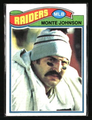 Monte Johnson 1977 Topps Mexican #77 FOOTBALL Card - Image 1 of 2