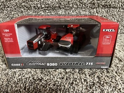 2024 ERTL 1/64 Case IH Steiger 715 Quadtrac & Steiger 9380 Tractor Set NEW!! - Image 1 of 4