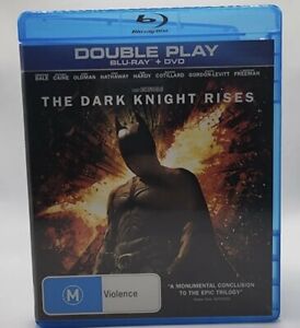 The Dark Knight Rises (Blu-ray, 2012, 3-Disc Set) Tom Hardy, Christian Bale