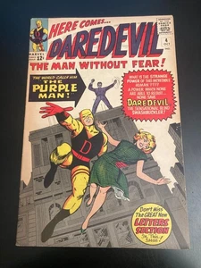 DAREDEVIL #4 (1964) ** Early, Key DD!** Sehr schöne Schönheit! Eng, hell & bunt! - Bild 1 von 14