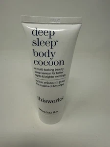 This Works Deep Sleep Body Cocoon Lozione per la buonanotte 3,3 fl oz SIGILLATO - Foto 1 di 7