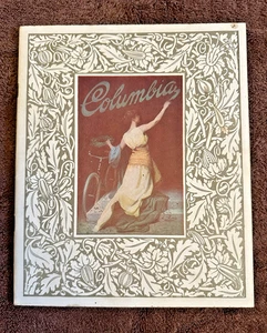 1913 COLUMBIA BICICLETTA IL PAPA MANIFATTURA CO CATALOGO ORIGINALE Molto Bella!! - Foto 1 di 20