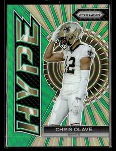 2023 Panini Prizm #H-7 Chris Olave Hype Prizms Green - Bild 1 von 2