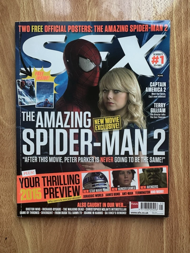 SFX Magazine May 2014 The Amazing Spider-Man 2 Subscribers Cover Emma Stone - Image 1 of 1