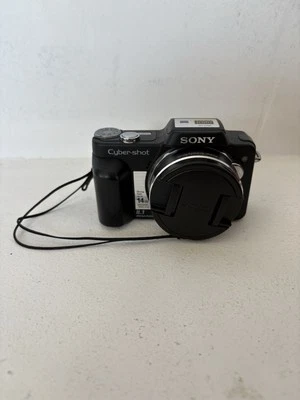 SONY Cyber-Shot DSC-H3 Compact Digital Camera Carl Zeiss - Untested No Charger - Image 1 of 4