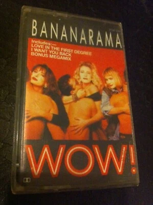 Bananarama WOW! Cassette Liberation Nathan Jones Love in the First Degree 1987 - Image 1 of 4