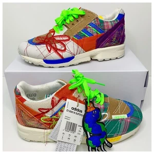 •ADIDAS X Sean Wotherspoon• ZX 8000 W SuperEarth Off-White & Bluebird Sz 9 - Picture 1 of 12