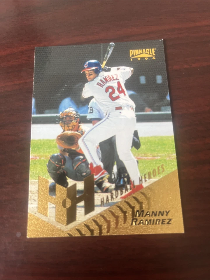 1996 Pinnacle Manny Ramirez Hardball Heroes #278 Cleveland Indians  - Image 1 of 1
