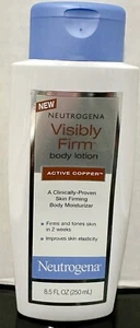 Neutrogena Visibly Firm Active Copper Body Lotion 8.5oz Rare, Hard-To-Find - Picture 1 of 3