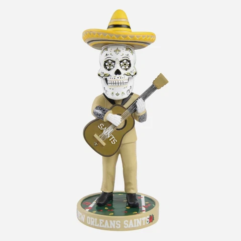 New Orleans Saints Day of the Dead Bobblehead NFL Football Cover